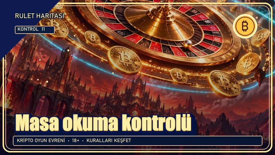 Masa okuma için kripto temalı kontrol görseli