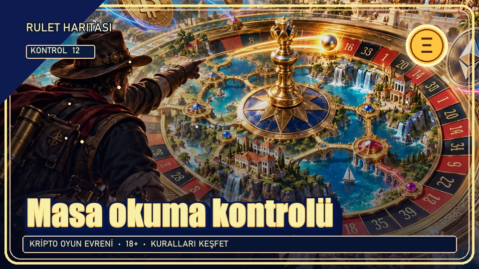 Masa okuma için kripto temalı kontrol görseli