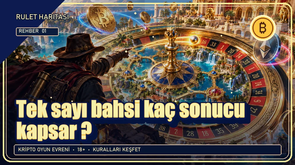Tek sayı bahsi kaç sonucu kapsar? için kripto temalı oyun kapağı
